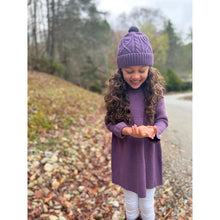 Load image into Gallery viewer, Maddy Knit Hat- Purple
