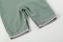 Load image into Gallery viewer, Mallard Smocked Overalls- Sage