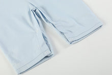 Load image into Gallery viewer, Pumpkin Smocked Overalls- Blue