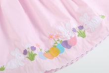 Load image into Gallery viewer, Pink Easter Applique Dress