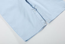 Load image into Gallery viewer, Nativity Smocked Overalls- Light Blue