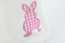 Load image into Gallery viewer, Pink Gingham Easter Bunny Basket