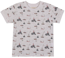 Load image into Gallery viewer, White Harbor AOP Tee