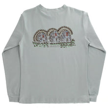 Load image into Gallery viewer, Logo Tee LS- Turkey on Sage