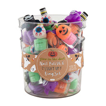 Load image into Gallery viewer, Halloween Nail Polish & Ring Set