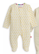 Load image into Gallery viewer, Yellow Duck Organic Cotton Footie