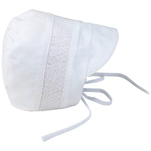 Load image into Gallery viewer, Boys Smocked Bonnet