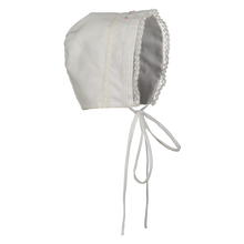 Load image into Gallery viewer, Girls Floral Bullion & Lace Bonnet