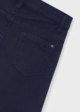 Load image into Gallery viewer, Basic 5-Pocket Twill Shorts- Navy
