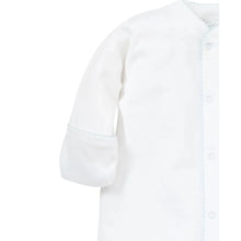 Load image into Gallery viewer, Basics Convertible Gown- White/Blue