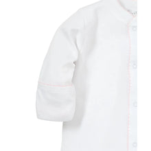 Load image into Gallery viewer, Basics Convertible Gown- White/Pink