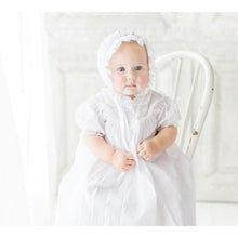 Load image into Gallery viewer, Girls Scalloped Yoke Special Occasion Gown Set