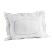 Load image into Gallery viewer, Boys Blue Leaf Pillow Case