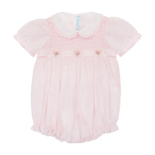 Load image into Gallery viewer, Secret Garden Romper Pink/ White
