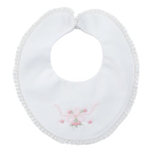 Load image into Gallery viewer, Vintage Bow Collection Lace Trim Bib