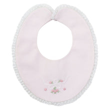 Load image into Gallery viewer, Vintage Bow Collection Lace Trim Bib