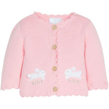 Load image into Gallery viewer, Crochet Sweater - Pink Bunny
