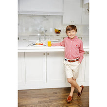 Load image into Gallery viewer, Dean's List Dress Shirt- Richmond Red Mini Gingham/Richmond Red