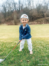 Load image into Gallery viewer, Golf Quarter Zip- Navy