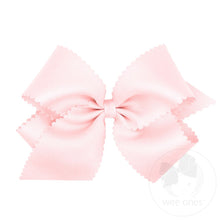 Load image into Gallery viewer, King Scalloped Edge Grosgrain Bow - more colors