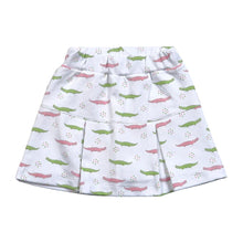Load image into Gallery viewer, Alligators Pima Skirt w/ Shorts
