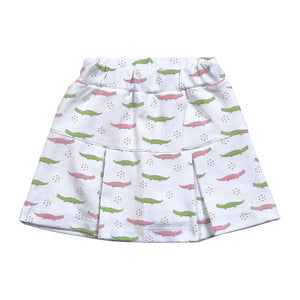 Alligators Pima Skirt w/ Shorts