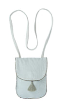 Load image into Gallery viewer, Dress Set w/ Vest & Bag- Sage Floral/Off-White