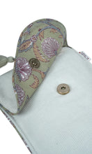 Load image into Gallery viewer, Dress Set w/ Vest & Bag- Sage Floral/Off-White