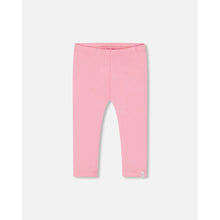 Load image into Gallery viewer, Organic Jersey Capri Leggings- Candy Pink