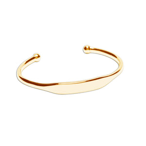 14K Gold- Plated Cuff Bracelet