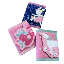 Load image into Gallery viewer, Girls Tri-Fold Wallet