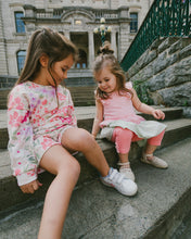 Load image into Gallery viewer, Pink Meadow French Terry Short Set