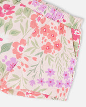 Load image into Gallery viewer, Pink Meadow French Terry Short Set