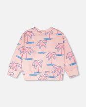 Load image into Gallery viewer, Palm Trees French Terry Short Set