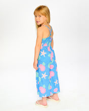 Load image into Gallery viewer, Seashells Print Crinkle Jersey Jumpsuit