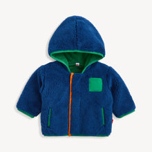 Load image into Gallery viewer, Hudson Bay Sherpa Boys Jacket w/ Stripe Rib