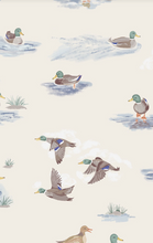 Load image into Gallery viewer, Migrating Mallards Lap Shoulder Bodysuit- Ivory