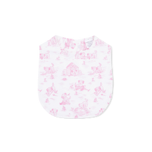 Load image into Gallery viewer, Puppy Toile Bib - Pink
