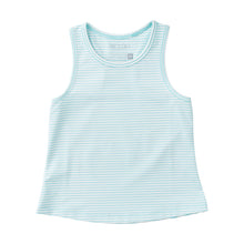 Load image into Gallery viewer, Aruba Blue Stripe Racerback Tank Top