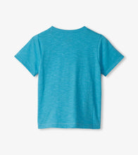 Load image into Gallery viewer, Blue Shark Graphic Tee- Norse Blue