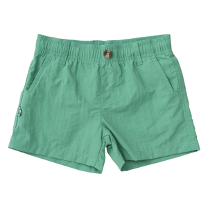 Outrigger Performance Short in Green Spruce