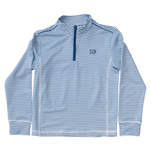 Load image into Gallery viewer, Pro Performance 1/4 Zip Pullover in Navy Stripe
