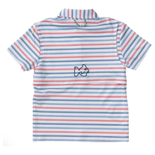 Load image into Gallery viewer, Fishing Polo-Americana Stripe
