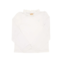 Load image into Gallery viewer, Winnie's Wave Spotter Swim Shirt- Worth Ave White