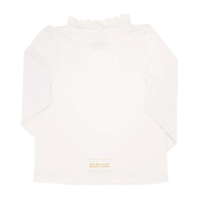 Load image into Gallery viewer, Winnie's Wave Spotter Swim Shirt- Worth Ave White