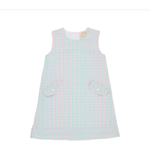 Load image into Gallery viewer, Taylor Tunic Dress- Sir Proper's Preppy Plaid/Palm Beach Pink