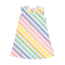 Load image into Gallery viewer, Sleeveless Polly Play Dress - Rainbow Roll