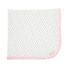 Load image into Gallery viewer, Baby Buggy Blanket - Port Royal Rosebud/Palm Beach
