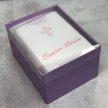 Load image into Gallery viewer, Bible in Shantung w/ Cross- Pink