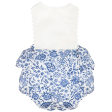 Load image into Gallery viewer, Blue Floral Delaney Sunsuit
